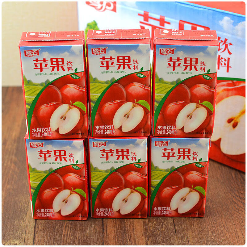 整箱24盒*248ml鹭芳芦柑荔枝冬瓜茶菊花茶苹果果味厦门惠尔康6盒 鹭芳