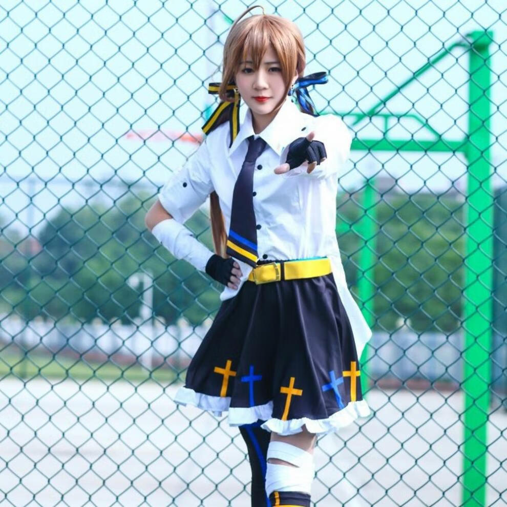 凹凸世界cos服安迷修性转女体cosplay服装现货动漫女装日系高腰安迷修
