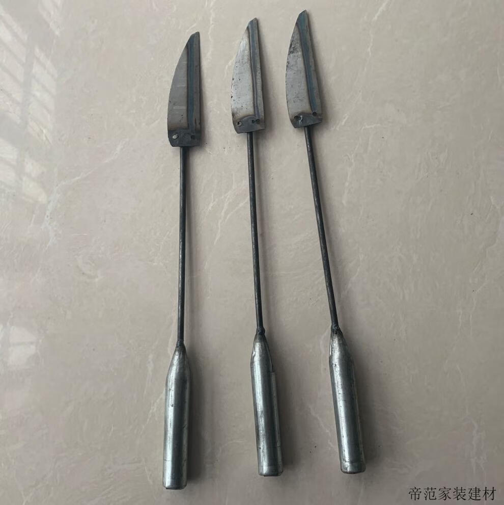 防水施工封边专用抹子泥铲sbs卷材铲搭缝溜边工具焊接压子溜子定制压