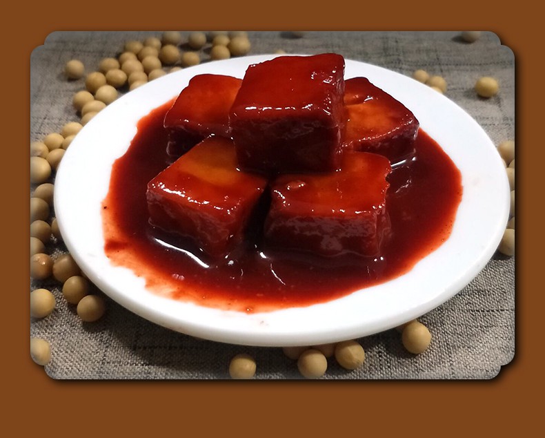 老才臣玫瑰腐乳340g火锅串串香蘸料调味腐乳豆腐乳红腐乳大块腐乳