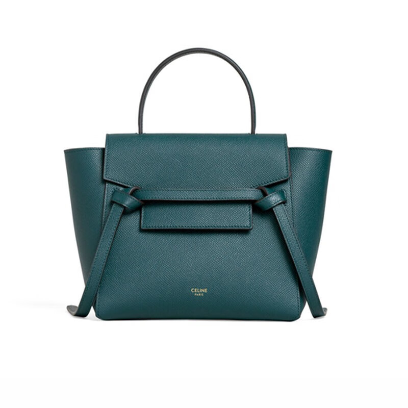 celine瑟琳女包beltbag粒面牛皮革鲇鱼包可拆卸可调节肩带预售网红