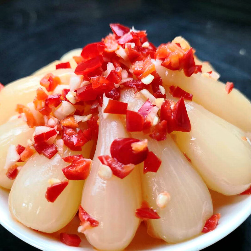 凤成湖南北特产酸辣藠头新鲜茭头腌制四川泡菜农家教头荞头下饭菜