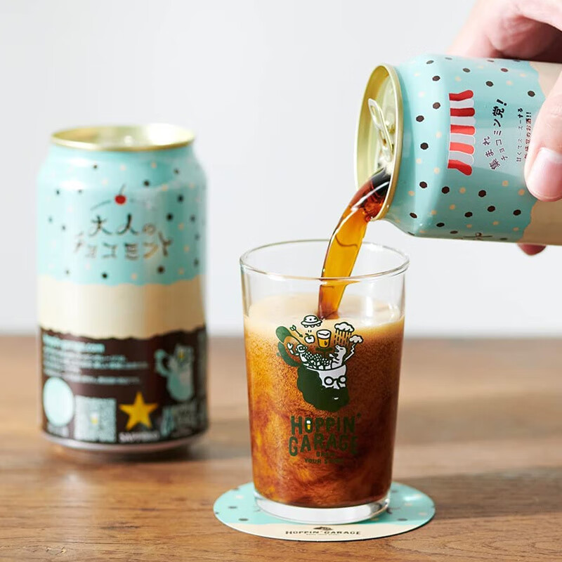 sappor札幌巧克力薄荷啤酒三宝乐hoppingarage大人の速发整箱24罐