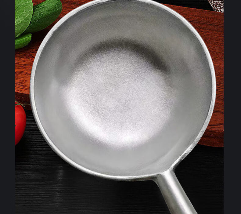 铝瓢老式老款加厚铝制水瓢长柄大号圆形平底水勺舀水厨房专用瓢 精
