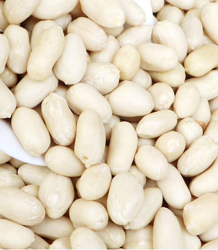 脱皮花生仁新去皮无皮生花生米烘焙醋泡牛奶花生碎 花生米5斤没脱皮