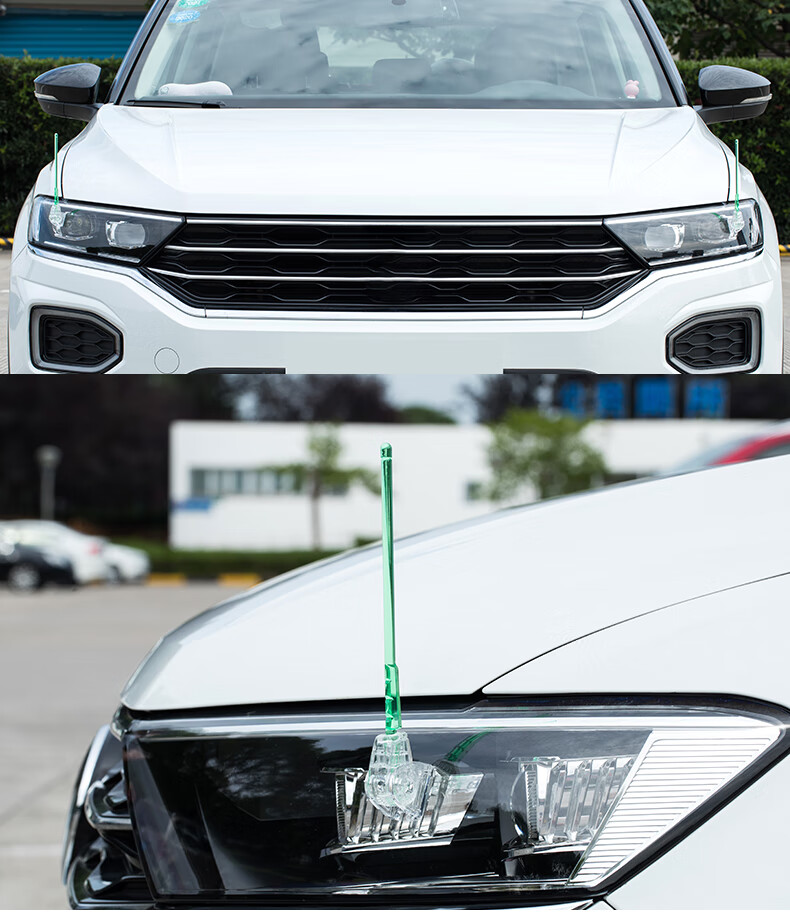 日本yac 车载导盲杆测距杆汽车用品新手参照测车距装饰改装越野 hy