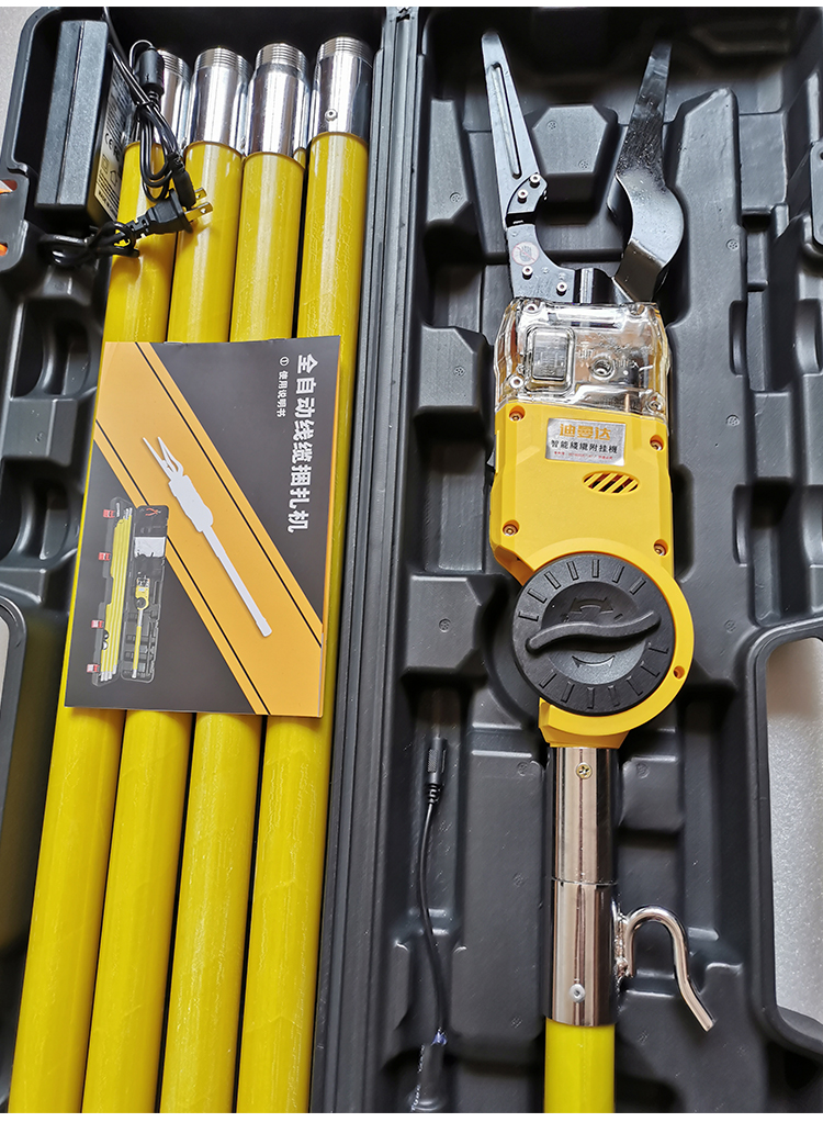 全自动光缆附挂机线缆扎线机高空架线神器电信光纤绑线器铁丝配件 第