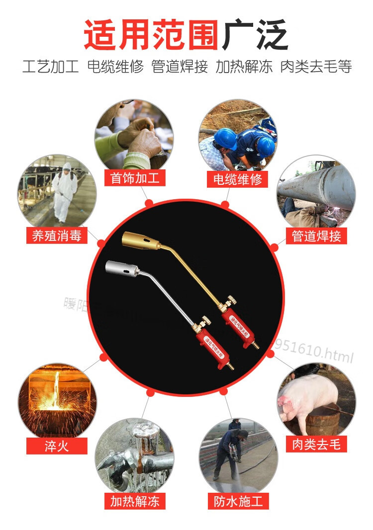 燒毛搶液化氣小型手持液化氣噴火槍煤氣噴槍家用高溫燒豬毛搶天然氣