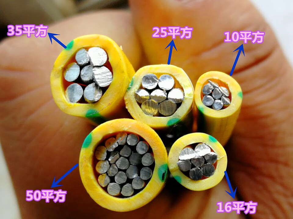 安隆电气 6平方铝线电线国标家用4平方单芯铝线2.