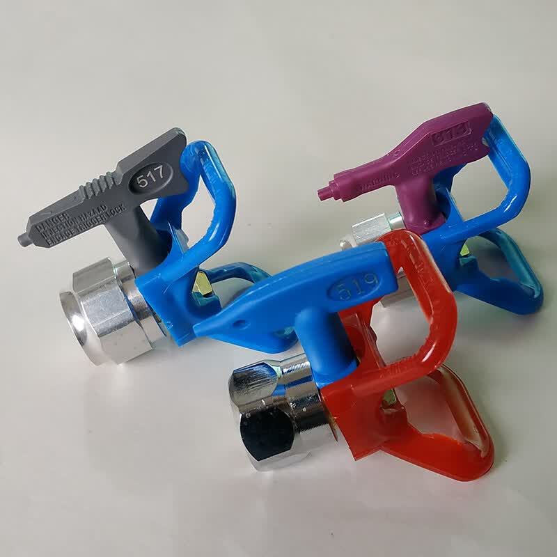 通用高压无气喷涂机喷嘴喷枪配件喷嘴喷头枪嘴雾化 243钨钢耐磨喷嘴