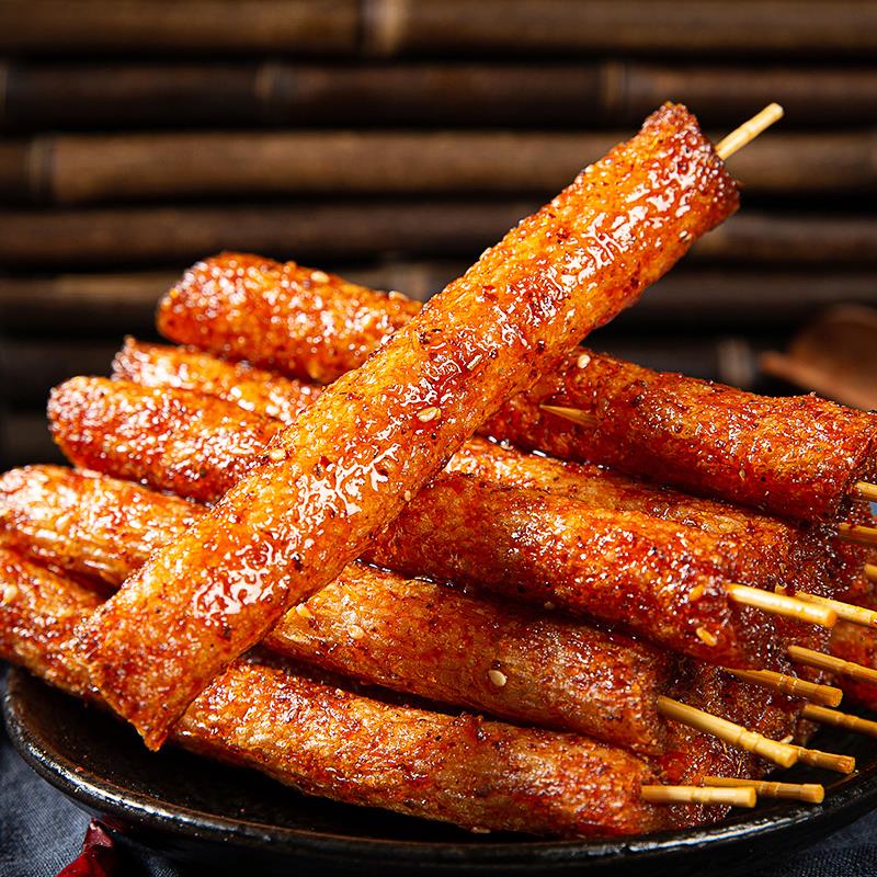 5折网红牙签辣条辣棒儿时怀旧90回忆童年校园小零食小吃休闲食品牙签