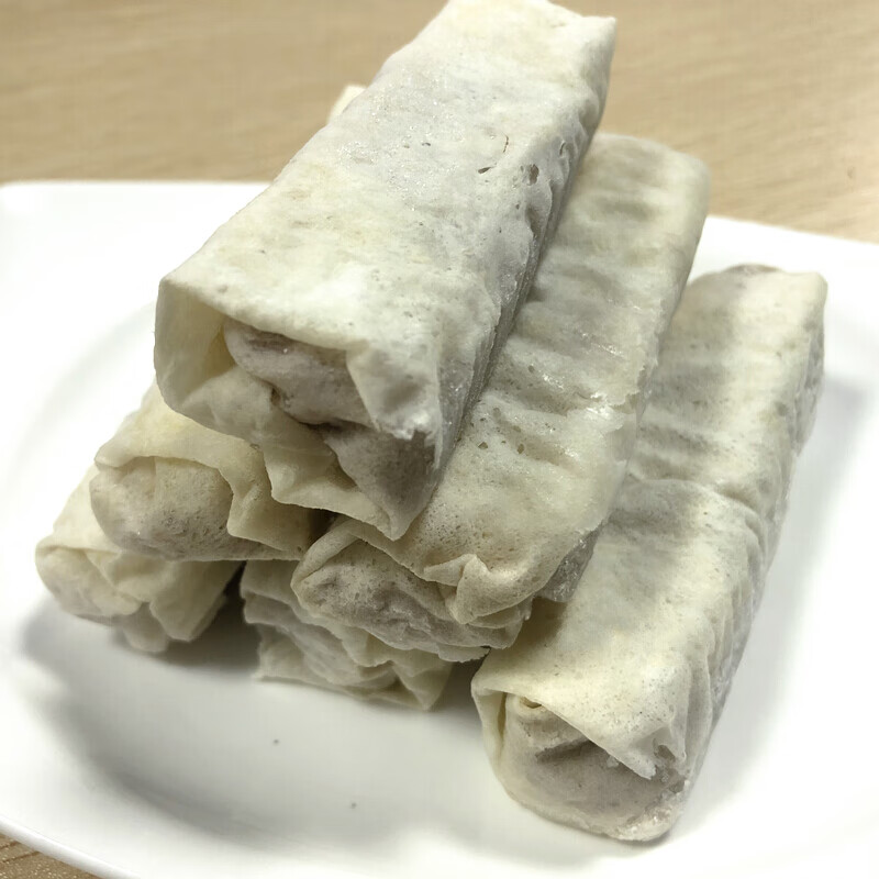 400g闽南特产泉州小吃甜芋卷芋泥卷润饼皮芋头春卷素食自助油炸半成品