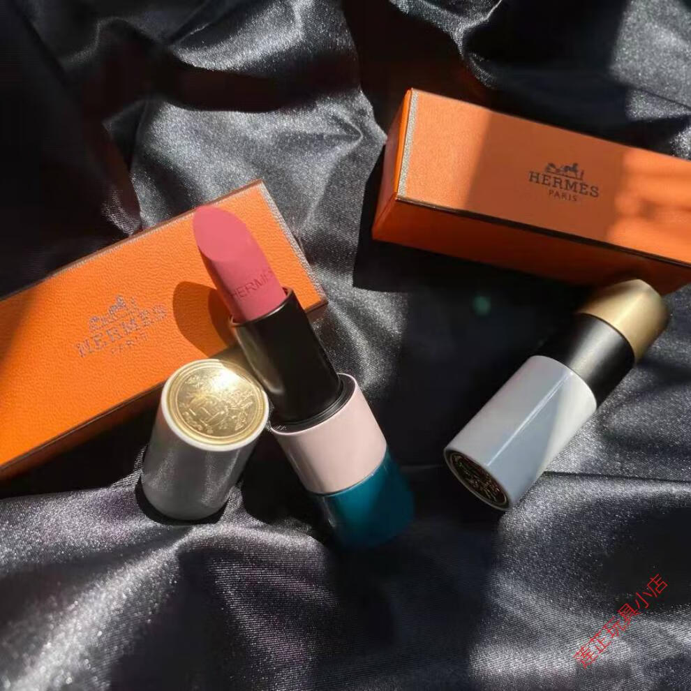 hermes爱马仕口红21号缎光滋润保湿85 18 75缎光64情人节滋润礼 哑光