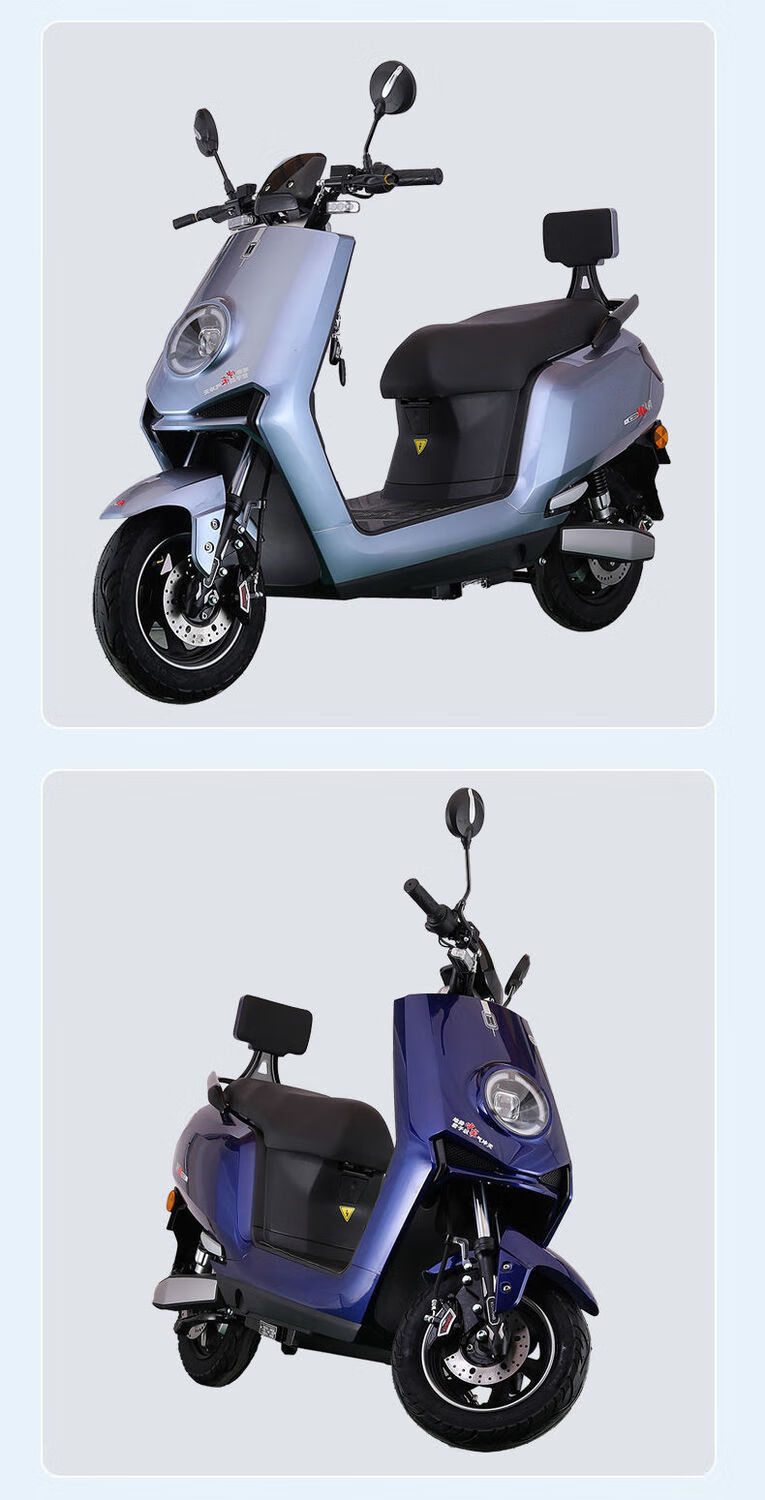 72v电动摩托车60v电动车坤豪学生电瓶车高速大功率电摩外卖长跑王