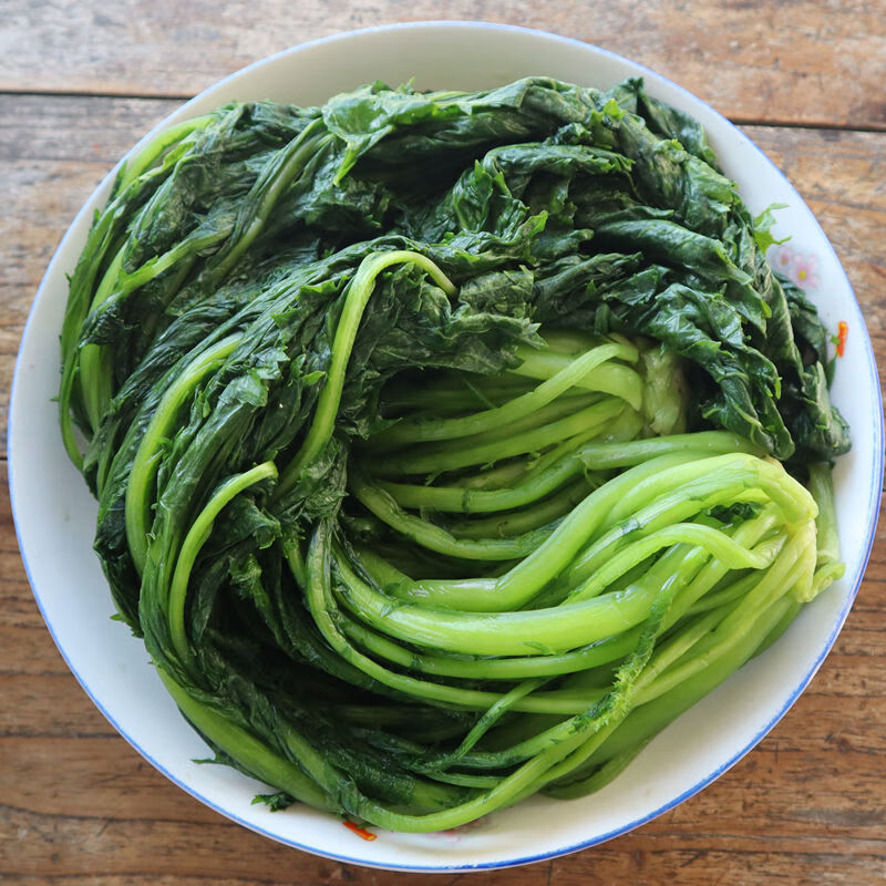 春光岛农家绿雪菜咸菜绿雪里红绿色雪里蕻新鲜腌制下饭菜泡菜酱菜 青