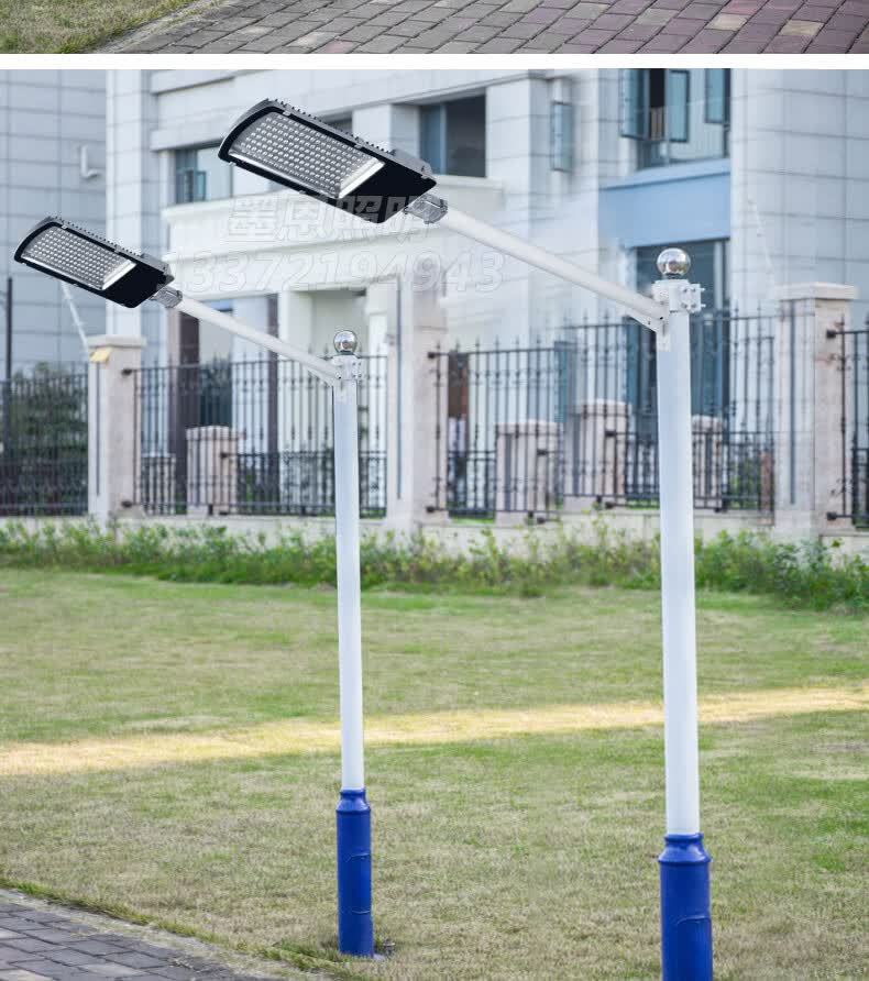 戎鑫220v市电led户外防水金豆纳米小区道路电线杆照明路灯头50w100瓦