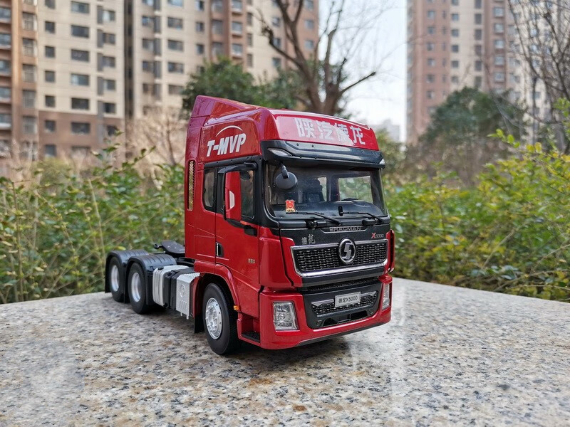 24陕汽德龙x5000 wp13牵引车x3000拖头卡车模型 陕汽德龙x5000牵引车