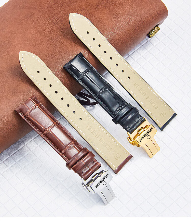 万宝龙手表表带原装万宝龙表带原装宝曦传统4810时光行者1858男女