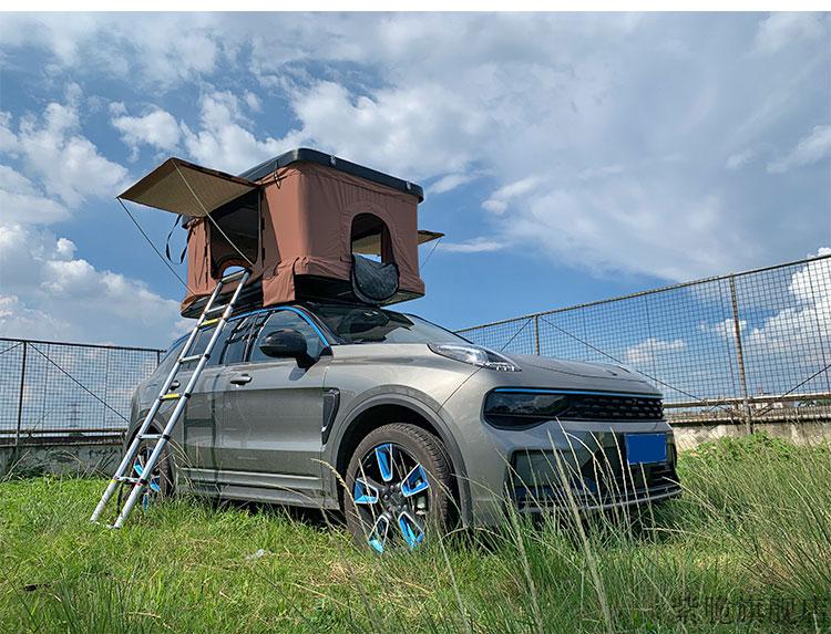 春夏车顶帐篷全自动汽车车顶帐篷床全自动自驾游硬壳户外双人小轿车