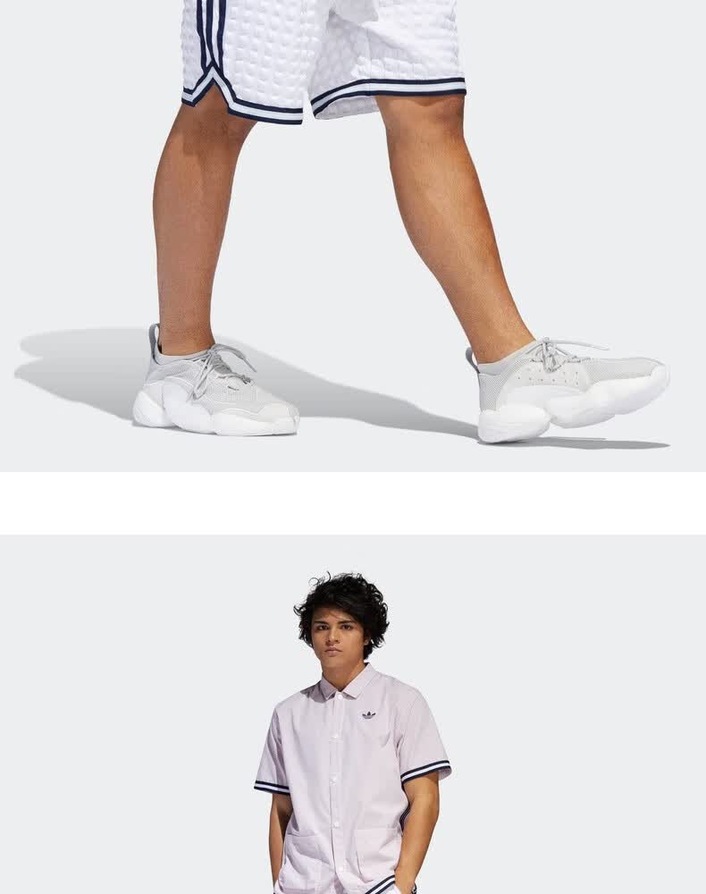 阿迪达斯官方 adidas 三叶草 check short 男子短裤dv3112 如图 s