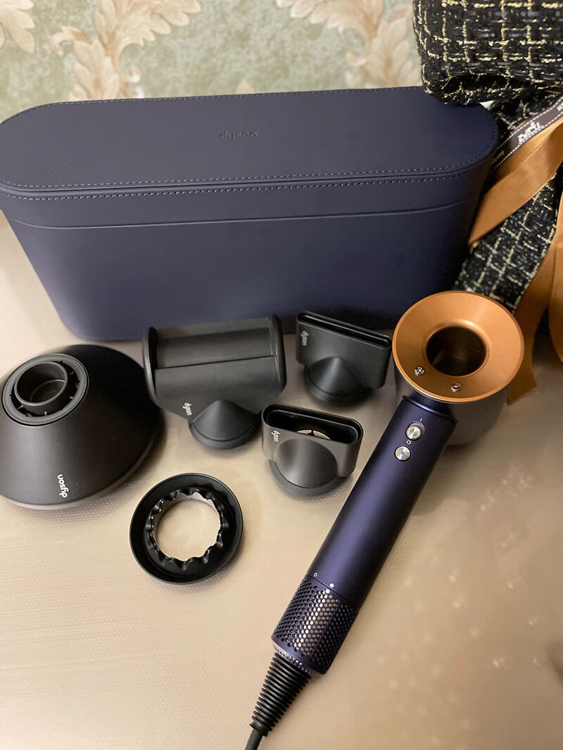 全新戴森吹风机 hd08普鲁士蓝家用负离子护发电吹风supersonic 【限定