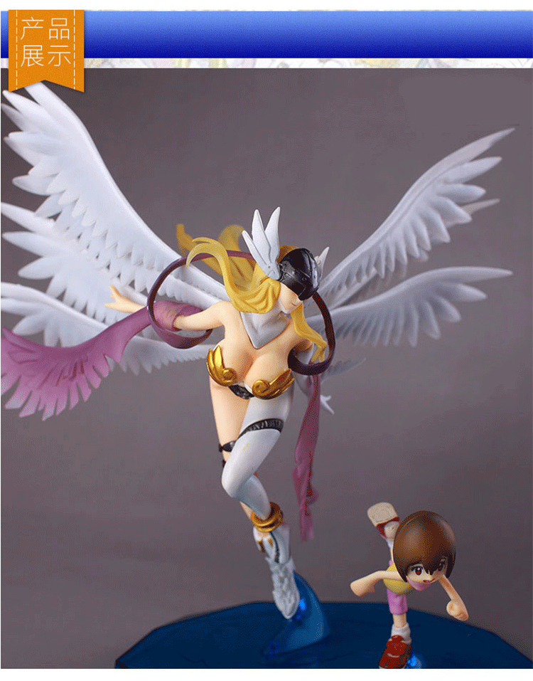 蒂利仕数码宝贝手办天女兽手办太一手办生日礼物天使兽手办男生礼物男