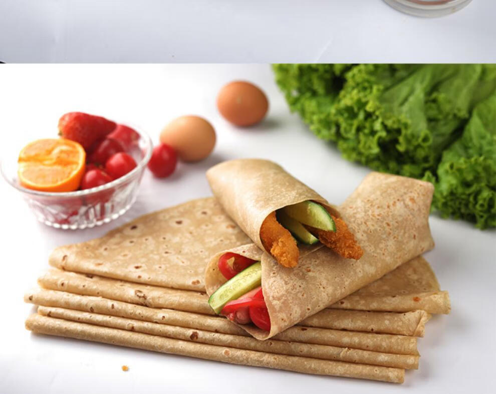 麦德佳美味面食东北大饼卷大葱大饼卷肉我爱吃大饼苏北大饼全麦 全麦