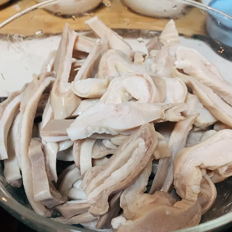 新鲜冷冻肚丝原味猪肚丝猪肚条整箱20斤青椒猪肚猪肚鸡饭店商用 1kg