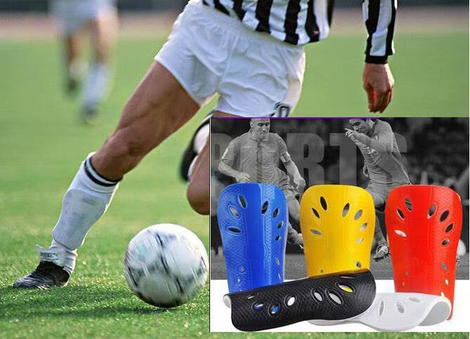 槿致足球护板插板成人儿童足球护板比赛训练运动护具护小腿护腿板黑色