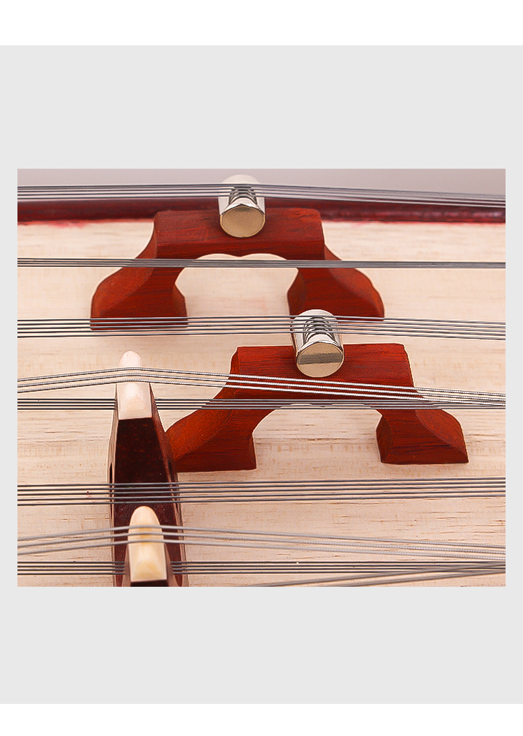 演奏402扬琴乐器401杨琴初学入门洋琴花梨木老荷花贝雕花梨木扬琴