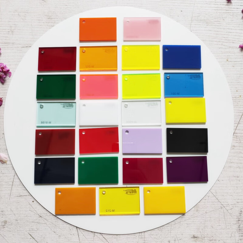 高透明亚克力板厚5mm有机玻璃板定做加工乳白色广告茶色板磨砂板冬瓜