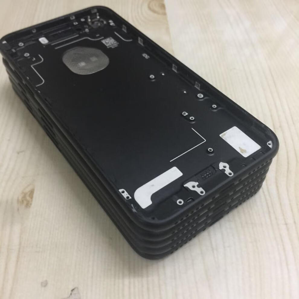 适用于iphone7代/7plus拆机后壳机壳苹果7代磨砂黑后盖 7p99新磨砂黑