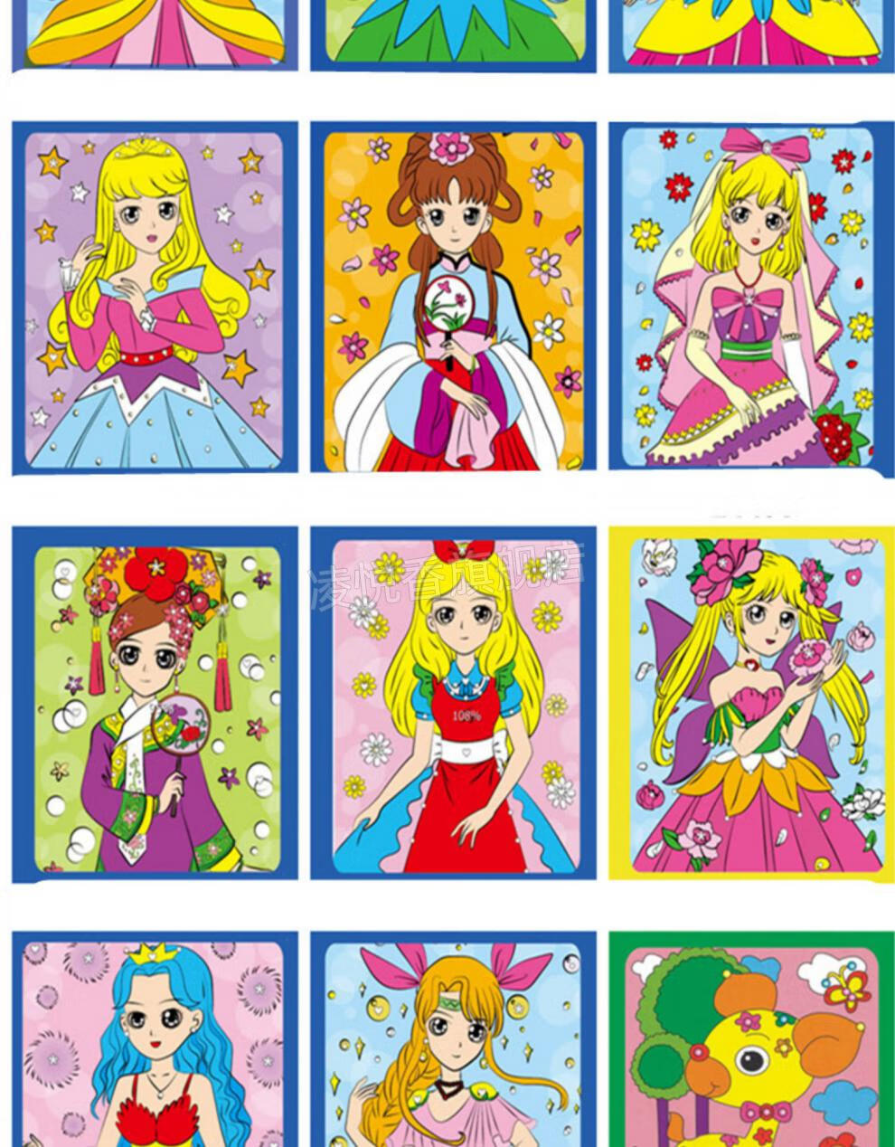 用颜料涂色的画板 儿童画画涂色泡沫板广场涂鸦画板颜料水彩画diy水粉