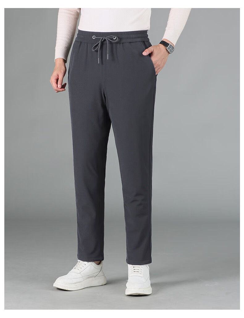 YAYA 90% Goose down Pants, Winter Thermal Leggings for Men And Women, Couples Matching Style, Warm Thick Fleece-Lined Pants, Tapered Men's Trousers 30