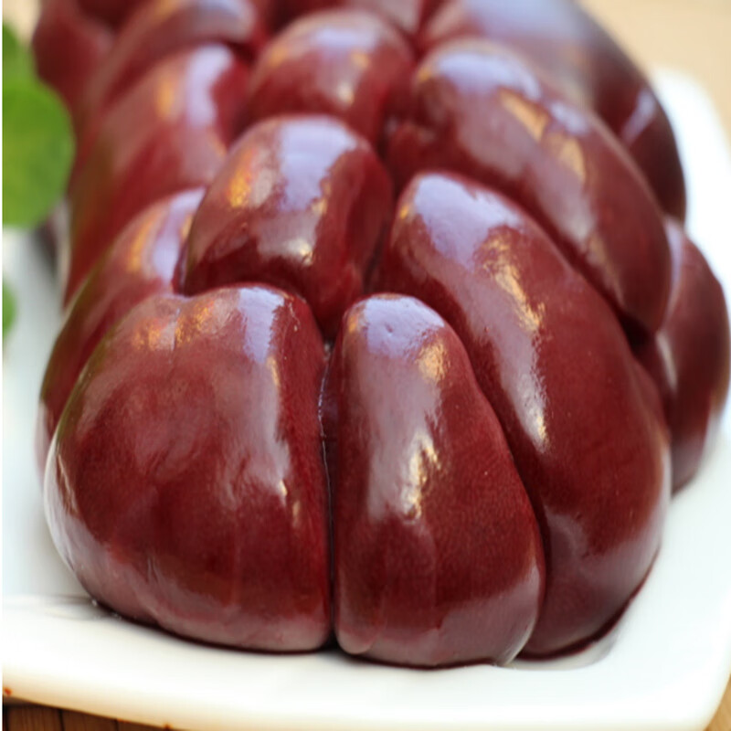 新鲜冷冻牛腰子去油牛腰子 牛红腰 牛内腰1500g牛杂火锅食材