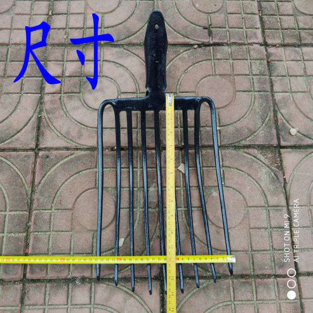 翻土神器挖花生姜葱钢叉农用工具省力翻土神器红薯叉子叉草全钢大号