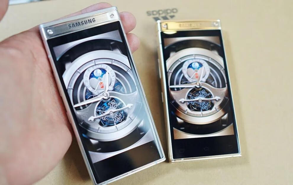 samsung/三星sm-w2018移动联通电信双卡三网4g双屏翻盖双卡双待 7新