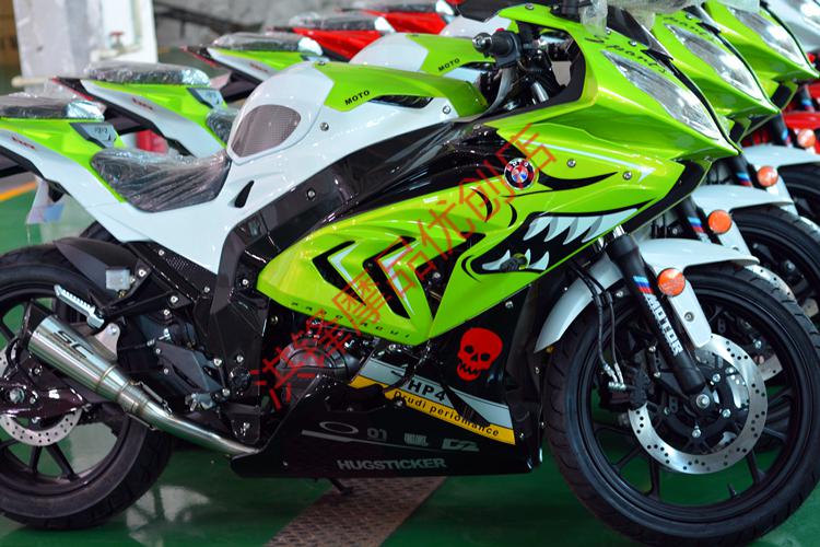 国产宝雕双r大跑车摩托车宝马款公路赛趴赛400c街车小忍者n19蟒蛇小
