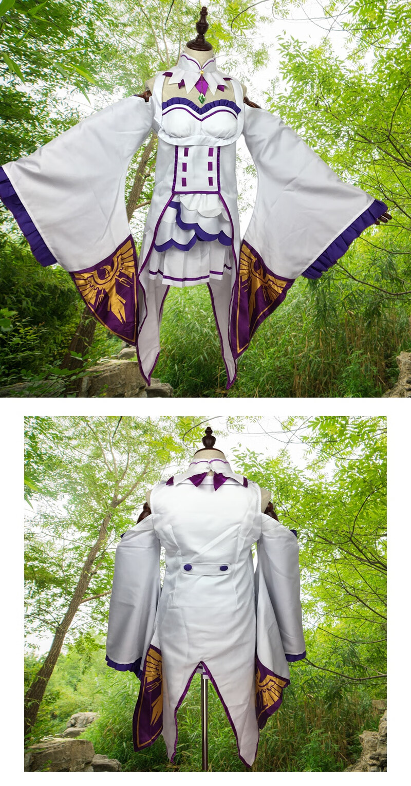 tificy从零开始的异世界生活cos艾米莉亚cos服鞋子艾米莉亚cosplaycos