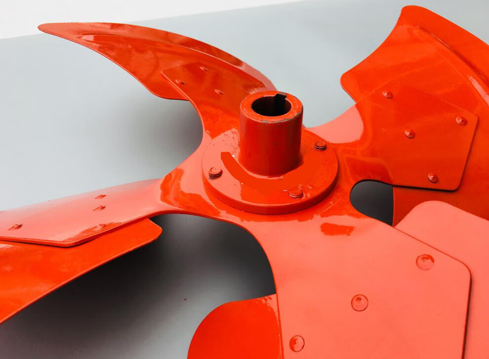 sf轴流风机风叶加厚铁叶排风扇叶平衡叶片管道强力叶轮耐高温高速 2号