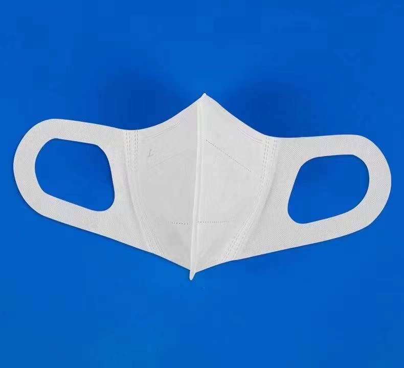 大号3立体加大码成人大脸口罩三层胖子带的口罩白色m90145斤10只高弹