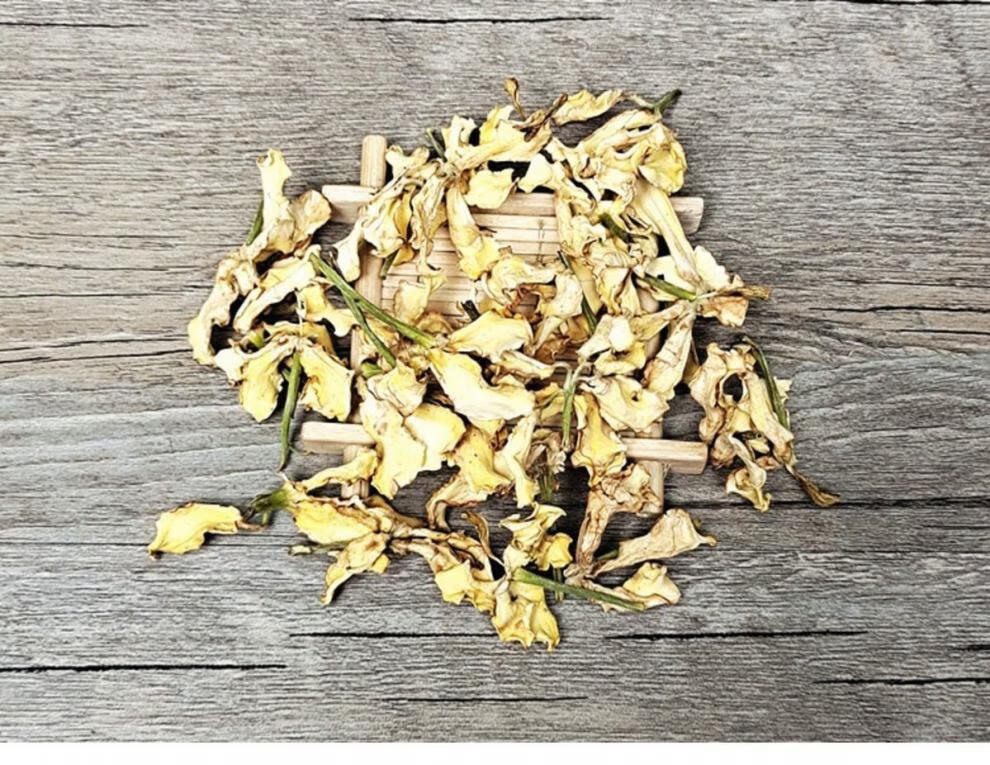 【官方旗舰】栀子花茶500g-100g干栀子花干茶新山栀子泡茶山枝子黄