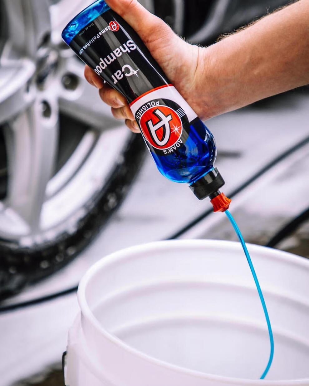 阿达姆斯闪耀carshampoo野莓高泡洗车液高浓缩预洗ph中性蜡素原装瓶