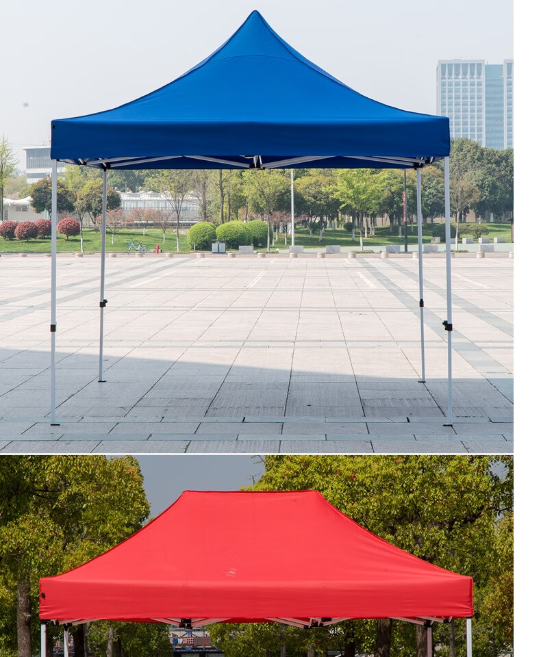 户外遮雨棚帐篷折叠大伞四脚遮阳棚大号车棚摆摊遮阳伞太阳伞商用