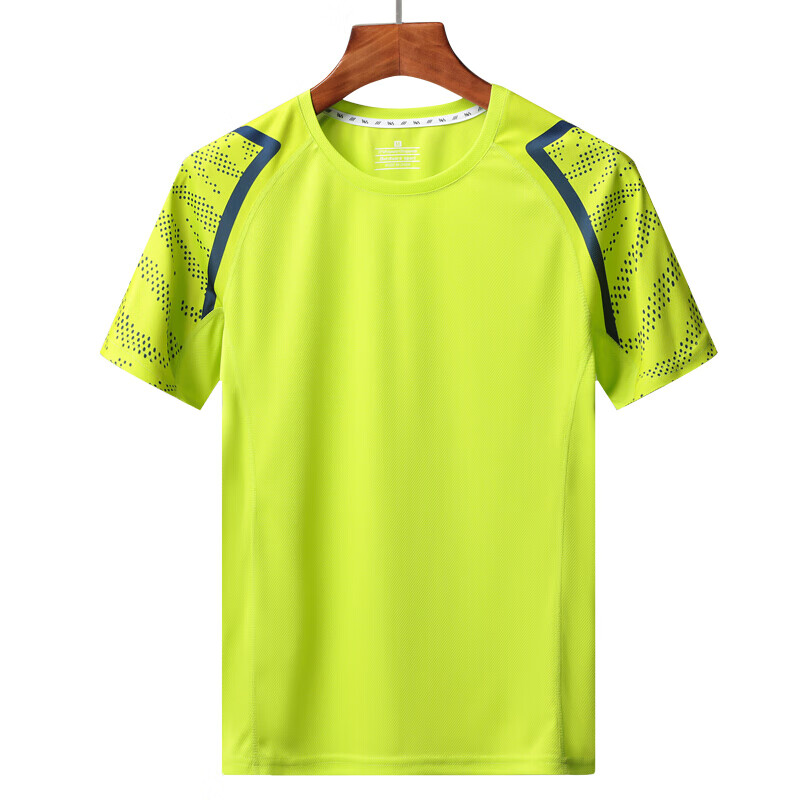 运动速干t恤男士短袖跑步上衣篮球健身服宽松吸汗透气t恤速干白色4xl