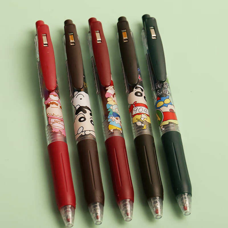 网红肉球笔按动肉球中性笔小肉球柯南蜡笔小新jj15复古中性笔可爱肉球