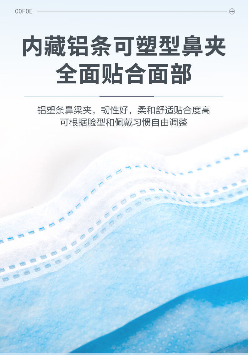 利康整箱医用外科一次性口罩夏季独立包装三层防护级厂家批发500个