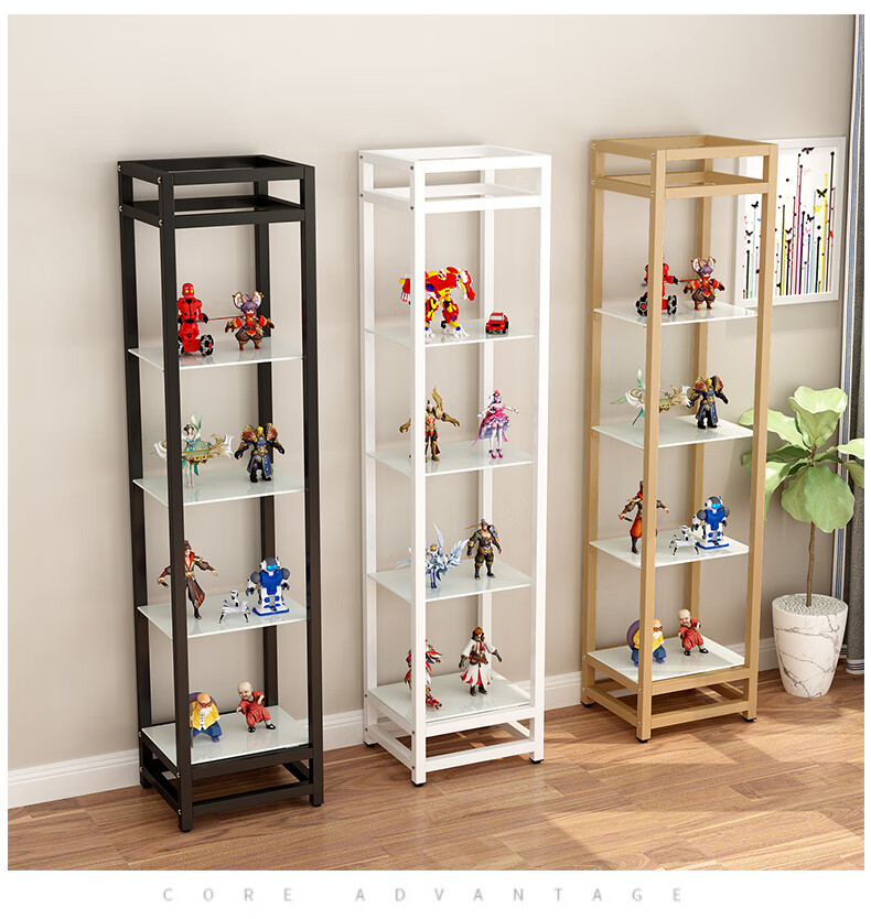 简易架乐高架模型收藏架陈列柜产品货架置物架奖杯证书展示架 【木制