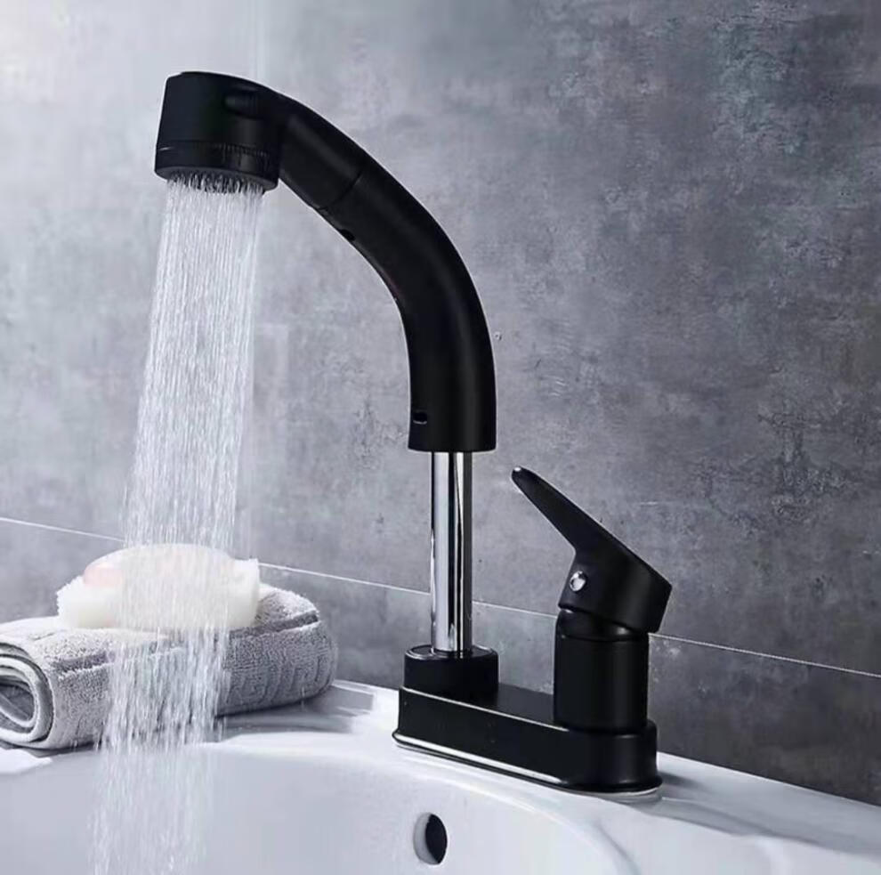 法恩莎浴缸水龙头法恩莎冷热水龙头洗手盆面盆双孔入墙式单孔老式洗脸