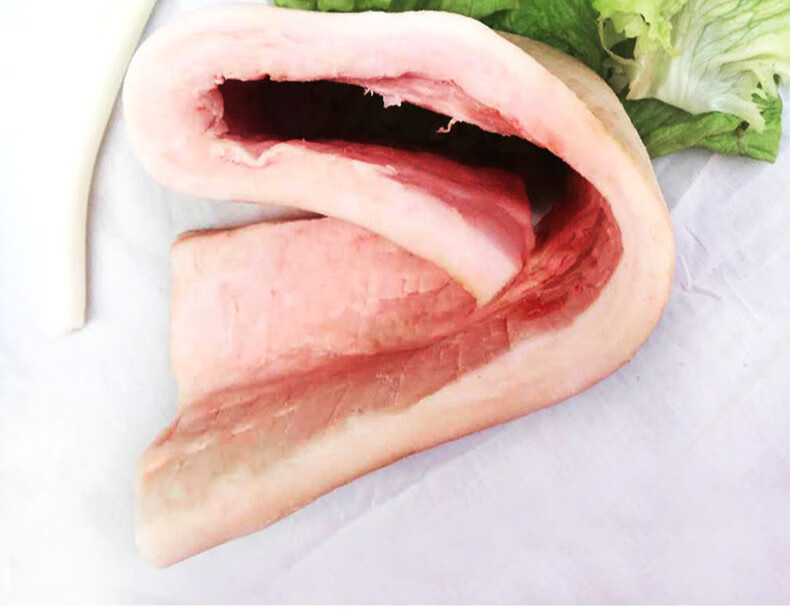 农家散养新鲜土猪肉纯肥肉膘新鲜冷冻猪肥脊膘鲜猪肉可做猪油1.5kg